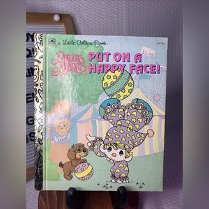 Put on a Happy Face! - Precious Moments - HC - 1992 - Little Golden Book..